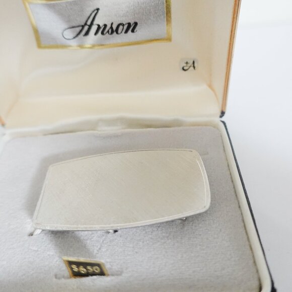Vintage Silvertone Anson Money Clip in Original Box - Picture 1 of 2